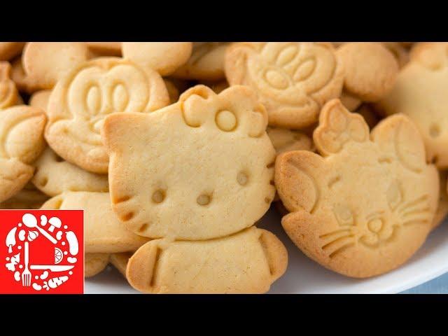 Сookies for children. Hello Kitty cookie. Mickey Mouse cookie.