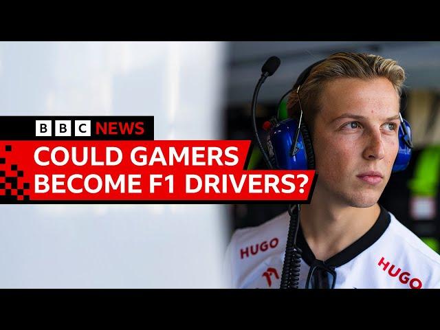 F1 24: Liam Lawson on how sim racing and gaming is shaping F1 | BBC News