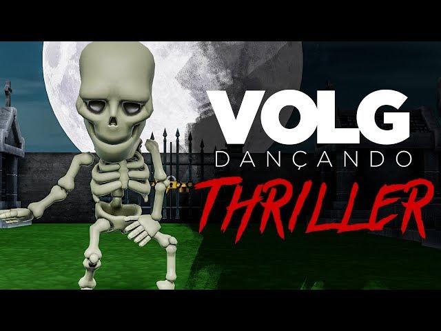 Volg aprende a dançar Thriller