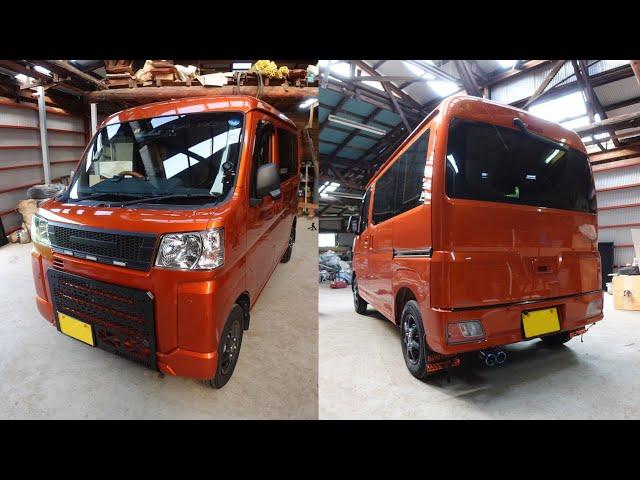 Mini VAN Conversion | My Tiny Japanese Van Turns into a Camper Van