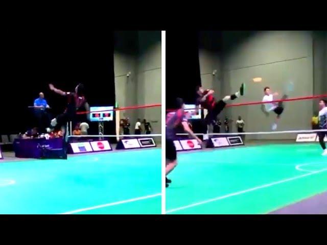 This Sport Called Sepak Takraw Is UNREAL