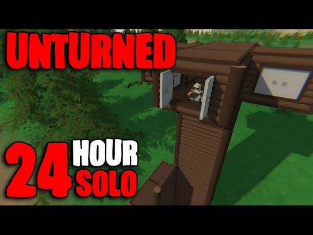 I Played Unturned As A Solo For 24 Hours & This Is What Happened ...