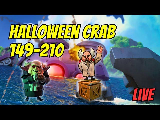 Boom Beach Halloween Crab Stage 149-210