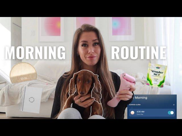 6am MORNING ROUTINE with a puppy! Spring 2024