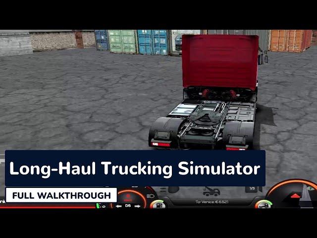 Is Long Haul Trucking Simulator the Most Realistic Trucking Game?