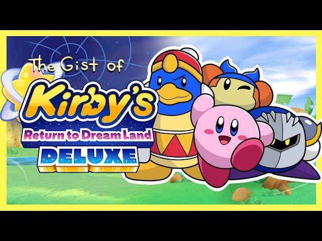 The Gist of Kirby's Return to Dream Land Deluxe | Animation