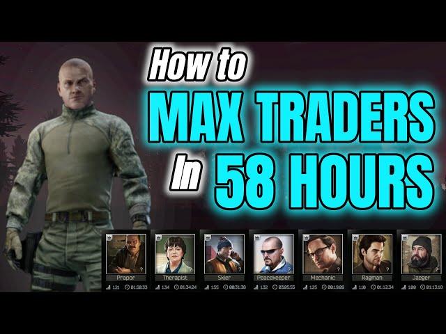 How to MAX TRADERS in 58 HOURS - Escape From Tarkov
