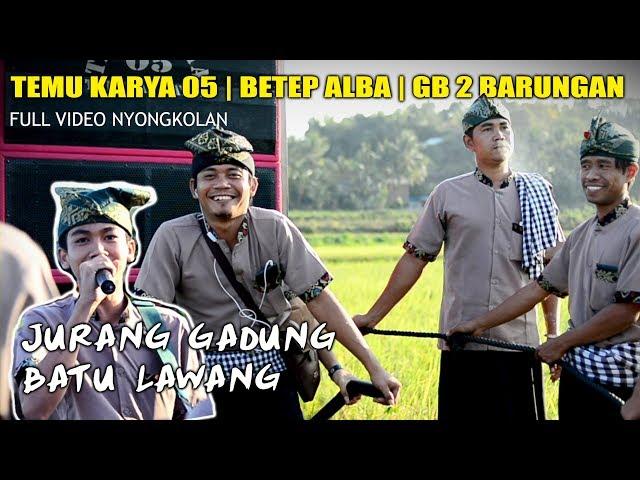 Hahaha  !!! Ada  Yang Beda Nih Di Temu Karya 05 Saat Nyongkolan Di Jurang Gadung