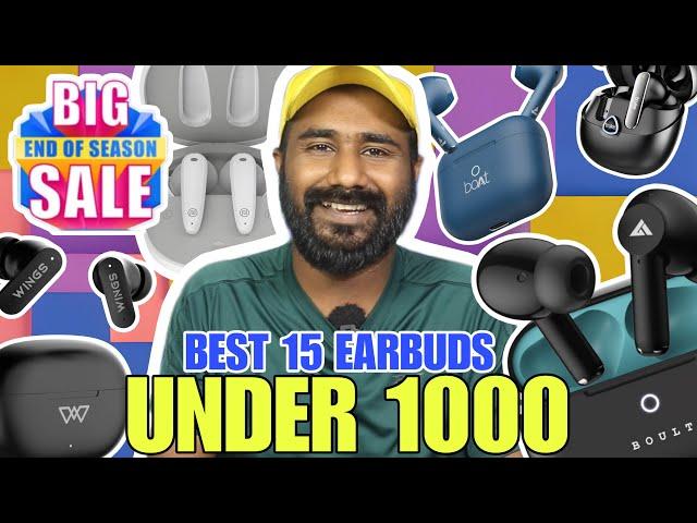 Best Earbuds Under 1000 Offers on Big End Of Season Sale 2024 | Flipkart | Malayalam