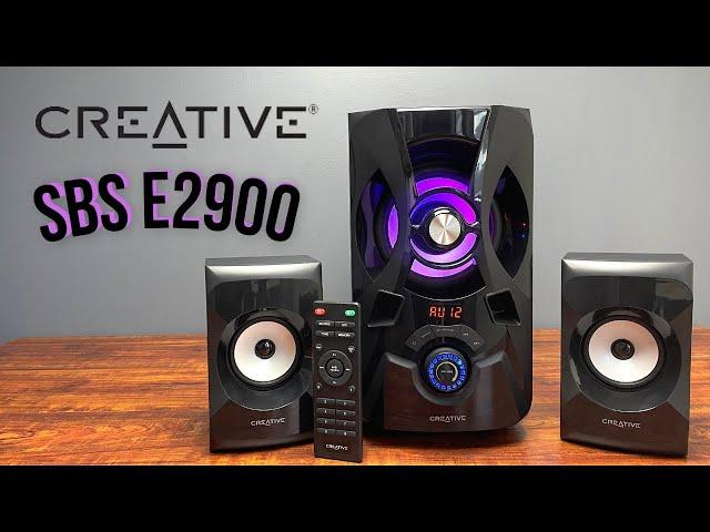 Creative SBS E2900 2.1 Bluetooth Speaker System. Unboxing, Setup, Sound Test and Review!