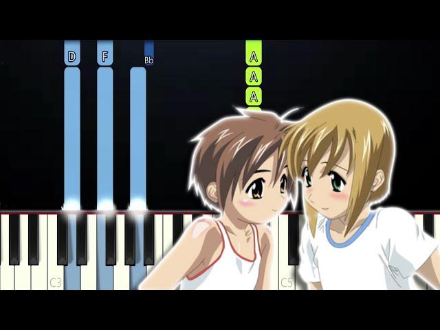 Boku no Pico - opening theme song (Piano Tutorial)