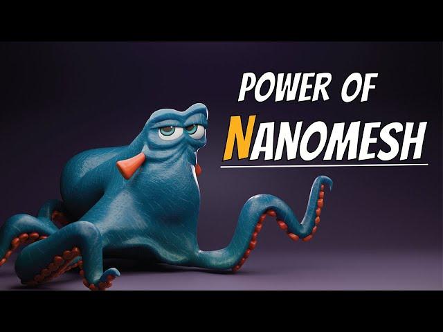 Beginner's Introduction To Nanomesh - ZBrush Tutorial