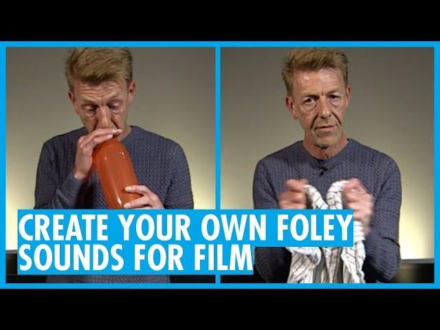 How To Make Your Own Foley Sound Effects with Peter Burgis (Interactive On Web Browser Only)