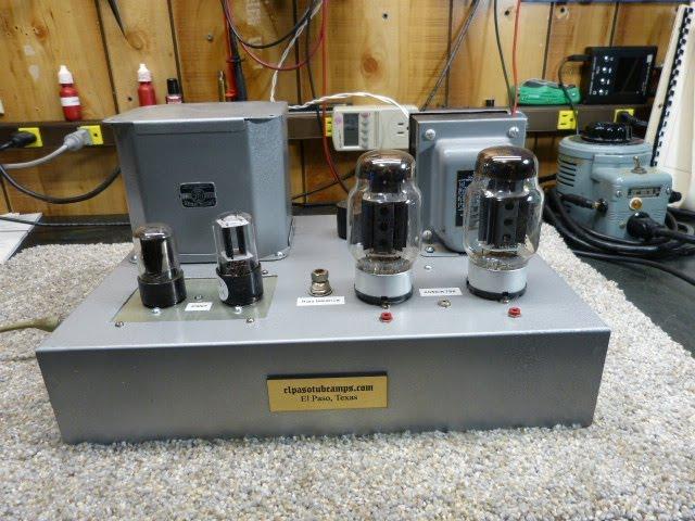 KT88 Amplifier 80 Watts Williamson Design Using Triad S-152A Output Transformer