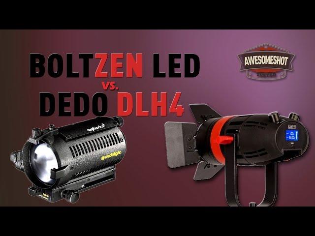 Boltzen LED vs. Dedo DLH4