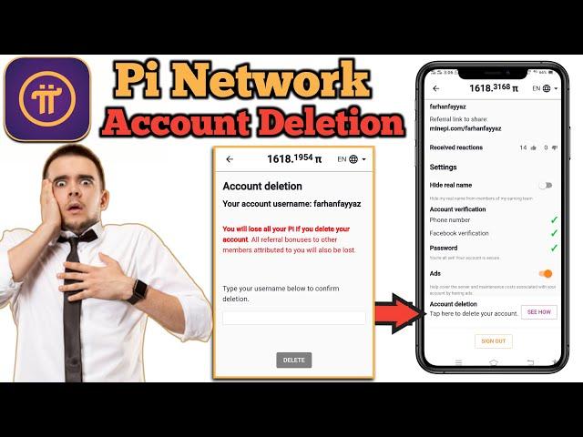 Pi Network Account Deletion Quick update in pi network app important for pioneers