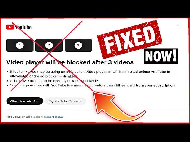 How to Remove YouTube's No Ad Blockers Popup Detection in just 1 minute [ 100% Working successfully]