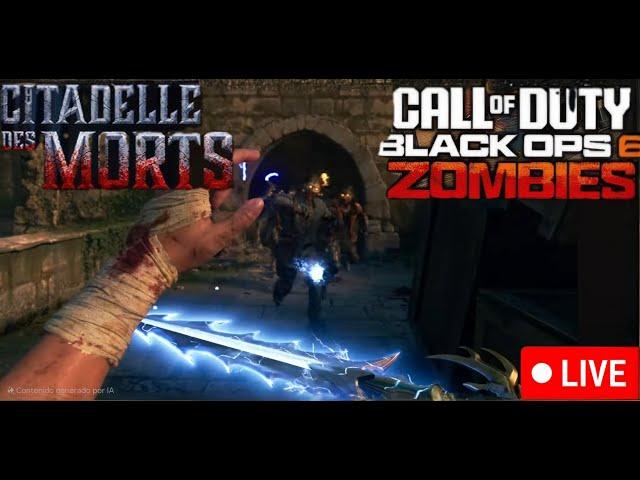 DIRECTO NUEVO MAPA de ZOMBIS (CITADELLE DES MORTS) BUSCANDO el PRIMER GLITCH (BLACK OPS 6)