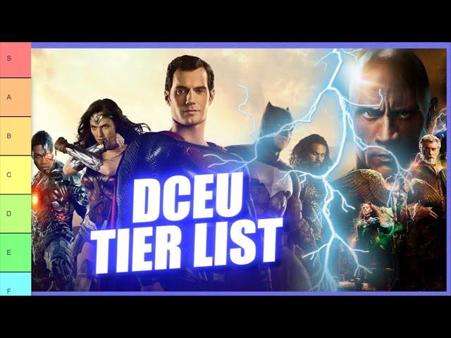 DCEU Tier List | Movies and Series Ranked (with Black Adam)