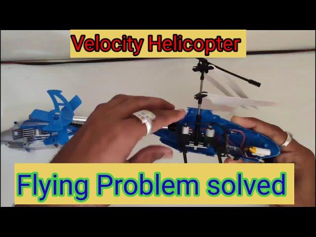 velocity helicopter ko repair kaise kre  I Flying Problem Solved by RC Tech and Tips #repair