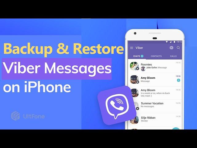 How To Backup and Restore Viber Messages/Photos/Chat History---Viber Backup Restore Messages [2023]