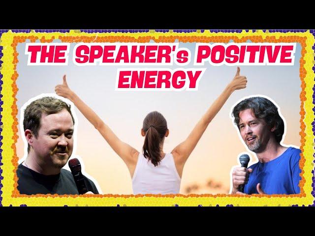 The Speaker's Positive Energy | Matt and Shane's Secret Podcast Reacts