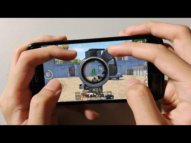 iPhone 7 - PUBG Mobile Handcam 4 Fingers Claw - Gameplay #83