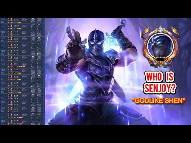 High ELO Shen Montage *WHO IS SENJOY?* - League of Legends