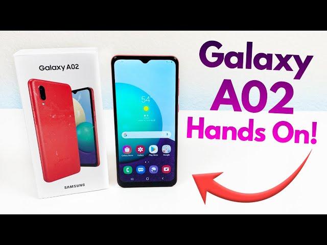 Samsung Galaxy A02 - Hands On & First Impressions!