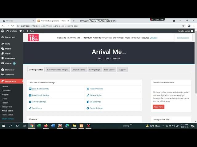 How to import demo content for free WordPress themes