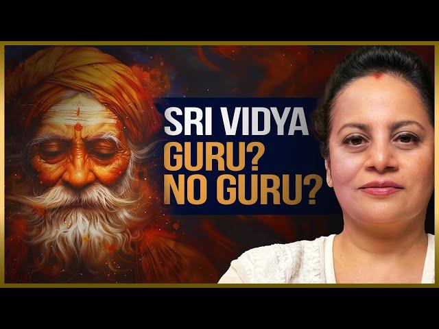 A Guru is needed to help you deal with Karma. Sri Vidya Tantra Sadhana. Vinita Rashinkar. Part-2