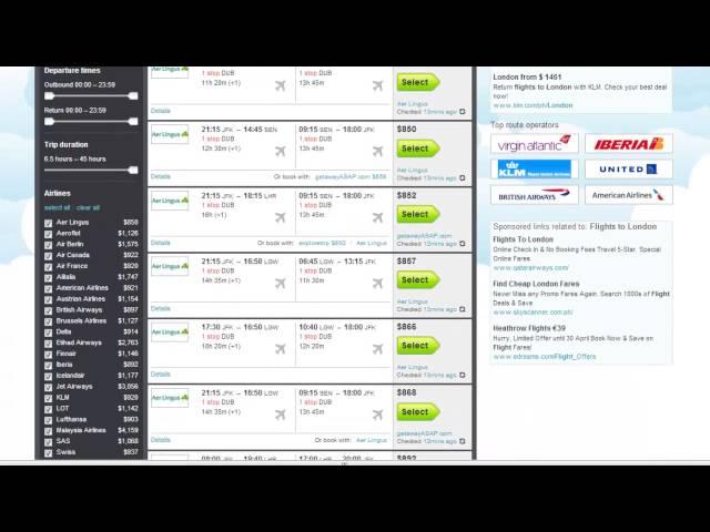 How to Book a Flight Online