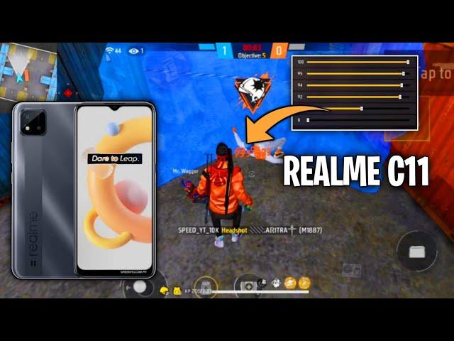 Realme C11 Free Fire Headshots Settings | Realme C11 Free Fire Senstivity