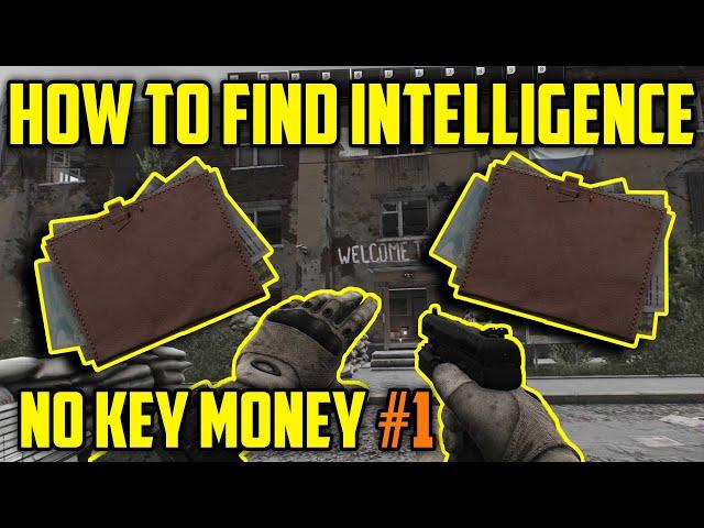 How To Find Intelligence In Escape From Tarkov | No Key Money #1