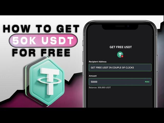 Get 50,000 USDT for Free: Easy and Fast Tutorial (SECRET CODE)