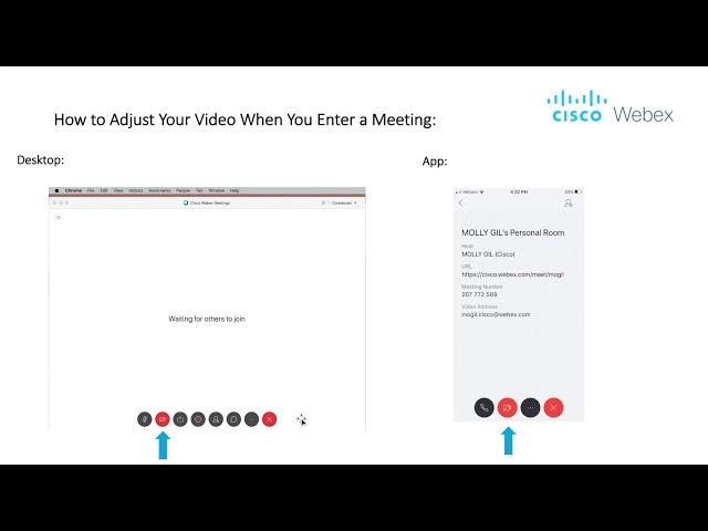 Webex Help: How To Adjust Video Settings