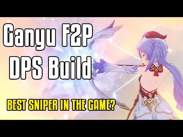 How to Build Ganyu as DPS F2P GUIDE - Genshin Impact