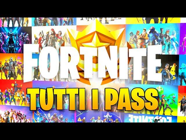 TUTTI I PASS BATTAGLIA SU FORTNITE DAL PEGGIORE AL MIGLIORE