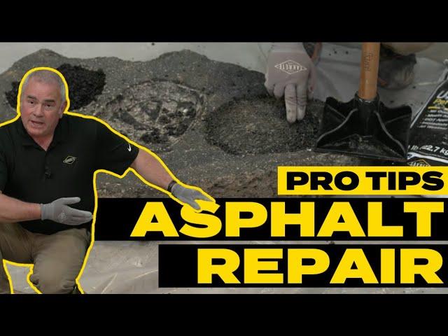 Pro Tips: How to Patch Potholes in Blacktop | Asphalt Repair | DIY Project Guide