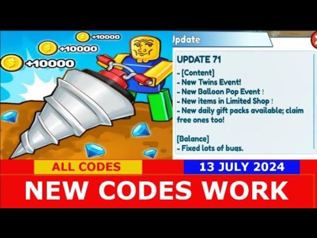 *NEW CODES JULY 13, 2024* [UPD 71] Clicker Mining Simulator ROBLOX | ALL CODES