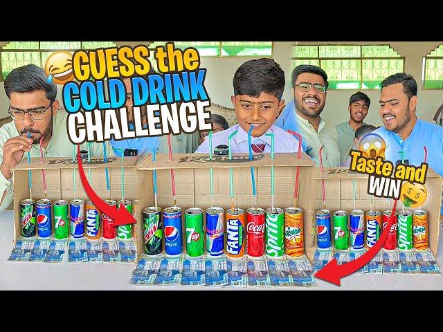 Guess the cold Drink Challenge