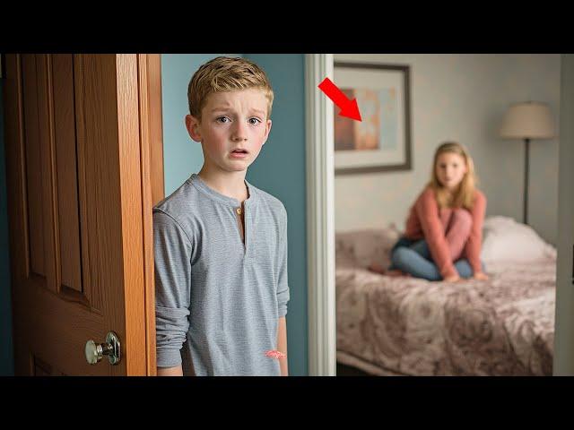 Mother panicked because her son always wanted to sleep with his sister, she opened the door and ...