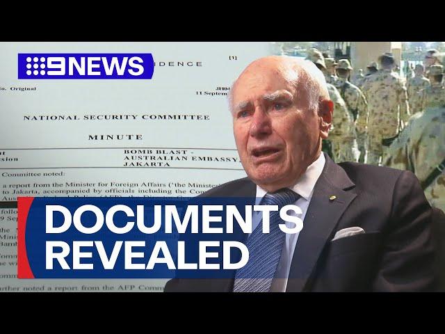 John Howard defends Australia's decision to commit troops to Iraq | 9 News Australia