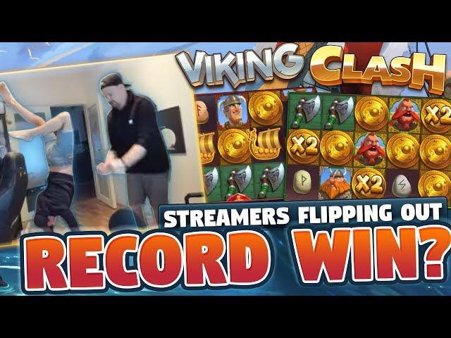 RECORD WIN!!! SUPER MEGA BIG WIN Viking Clash - (MUST SEE) Huge Win from CASINO LIVE STREAM