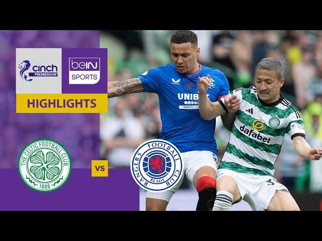 Celtic v Rangers | Scottish Premiership 23/24 Match Highlights