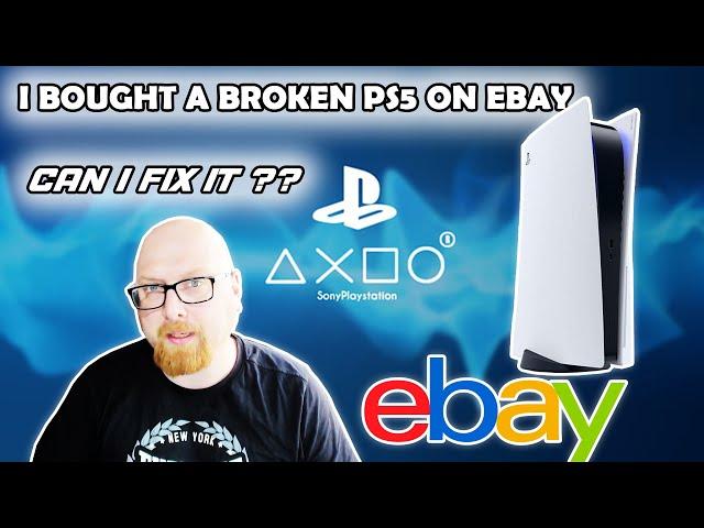 I bought a broken PlayStation 5 on eBay.  Can I fix it?