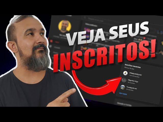 [ATUALIZADO 2023] Como Ver seus Inscritos no YouTube pelo PC?