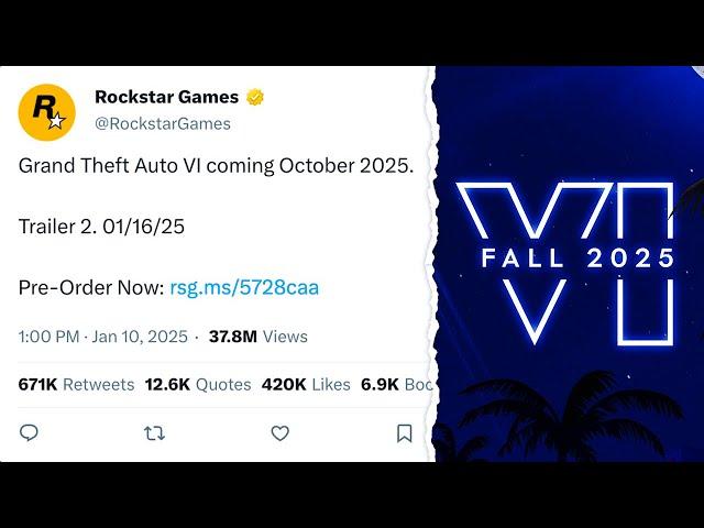 GTA 6 Announcement COMING SOON From Rockstar Games...LA Fires Cause Delay, Newswire MISSING & MORE!