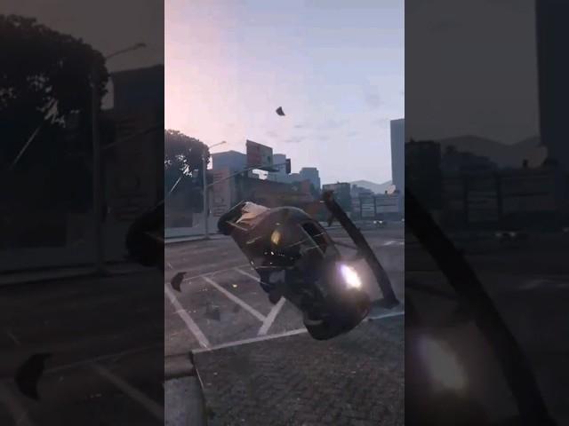 Bugatti flips and crashes | GTAV