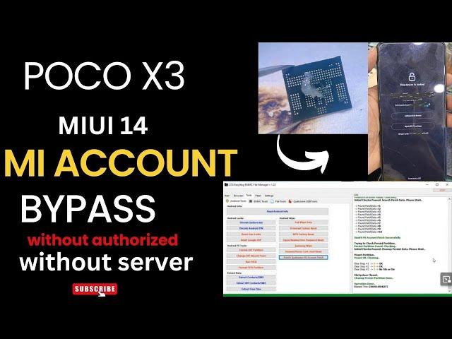 Poco X3 Mi Account Bypass Without Authorized 100℅ By Mcc